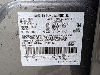 2026 Ford Maverick XLT