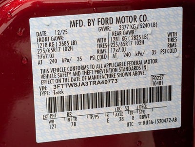 2026 Ford Maverick XLT