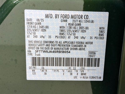 2025 Ford Maverick XLT