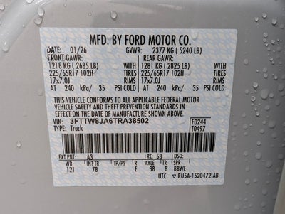 2026 Ford Maverick XLT