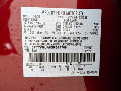 2025 Ford Maverick XLT