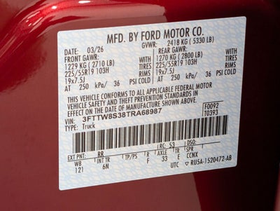 2026 Ford Maverick Lariat