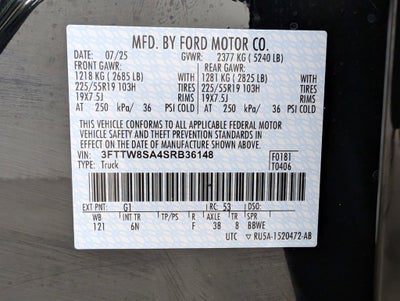 2025 Ford Maverick Lariat