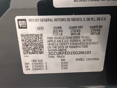 2025 Chevrolet Silverado 1500 LT Trail Boss