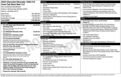 2025 Chevrolet Silverado 1500 LTZ