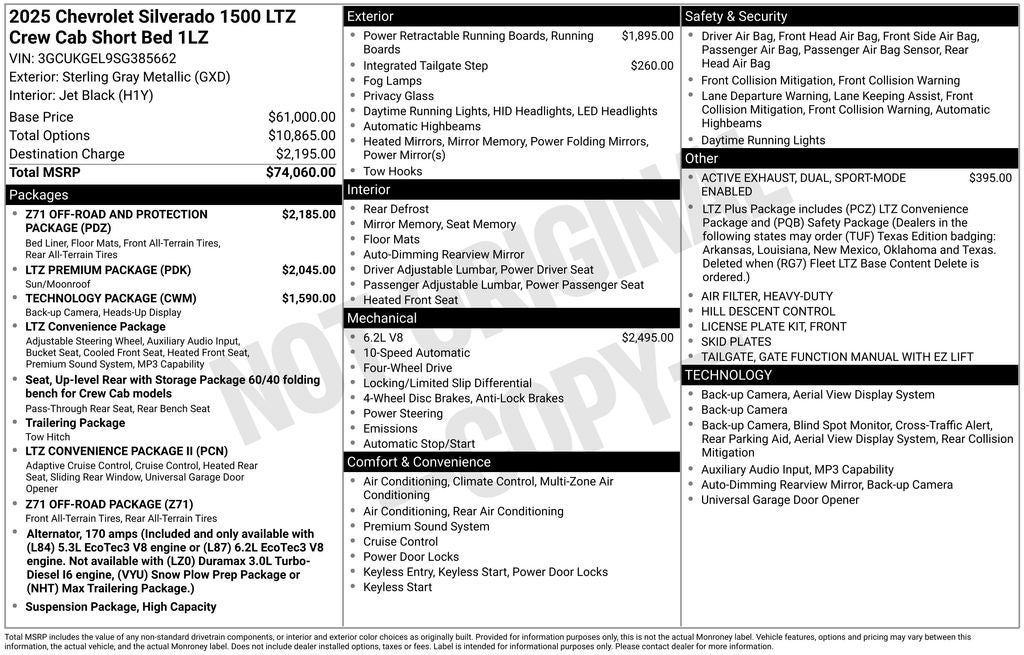 2025 Chevrolet Silverado 1500 LTZ