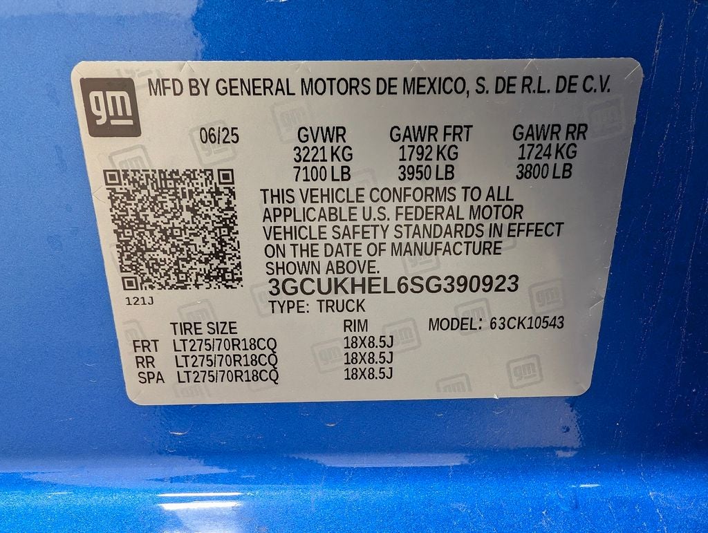 2025 Chevrolet Silverado 1500 ZR2