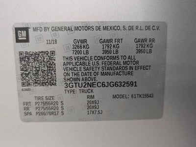 2018 GMC Sierra 1500 SLT