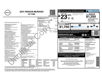 2021 Nissan Murano SV