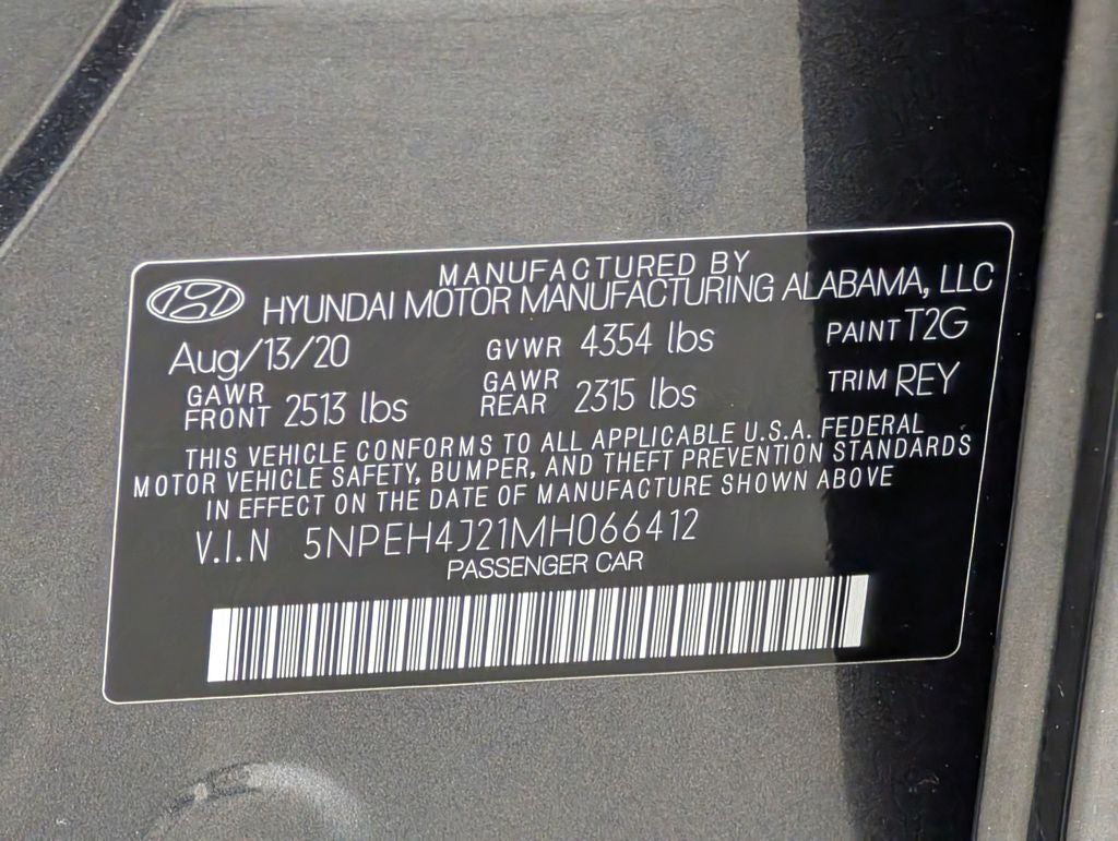 2021 Hyundai Sonata Limited